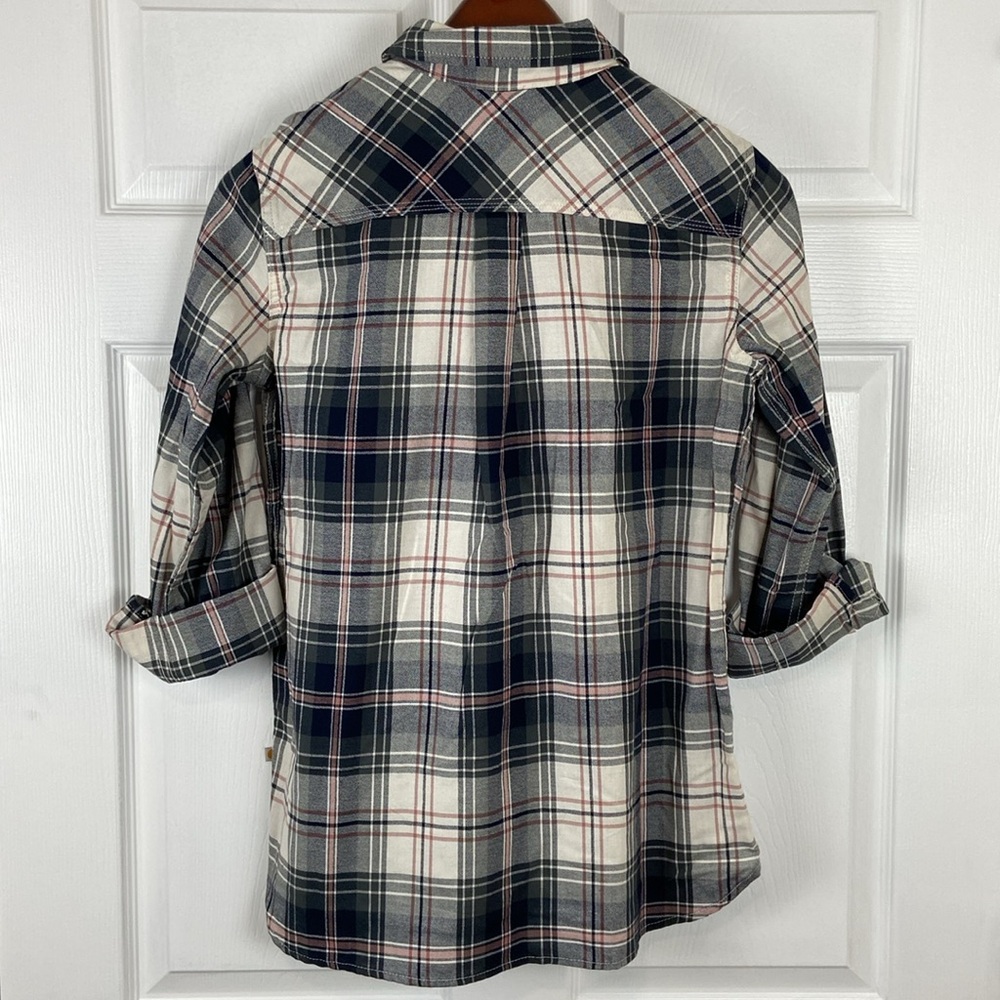 Carhartt Long Sleeve Button Up Shirt RN 14806 New with tag Womens Med 8/10 - Picture 7 of 7